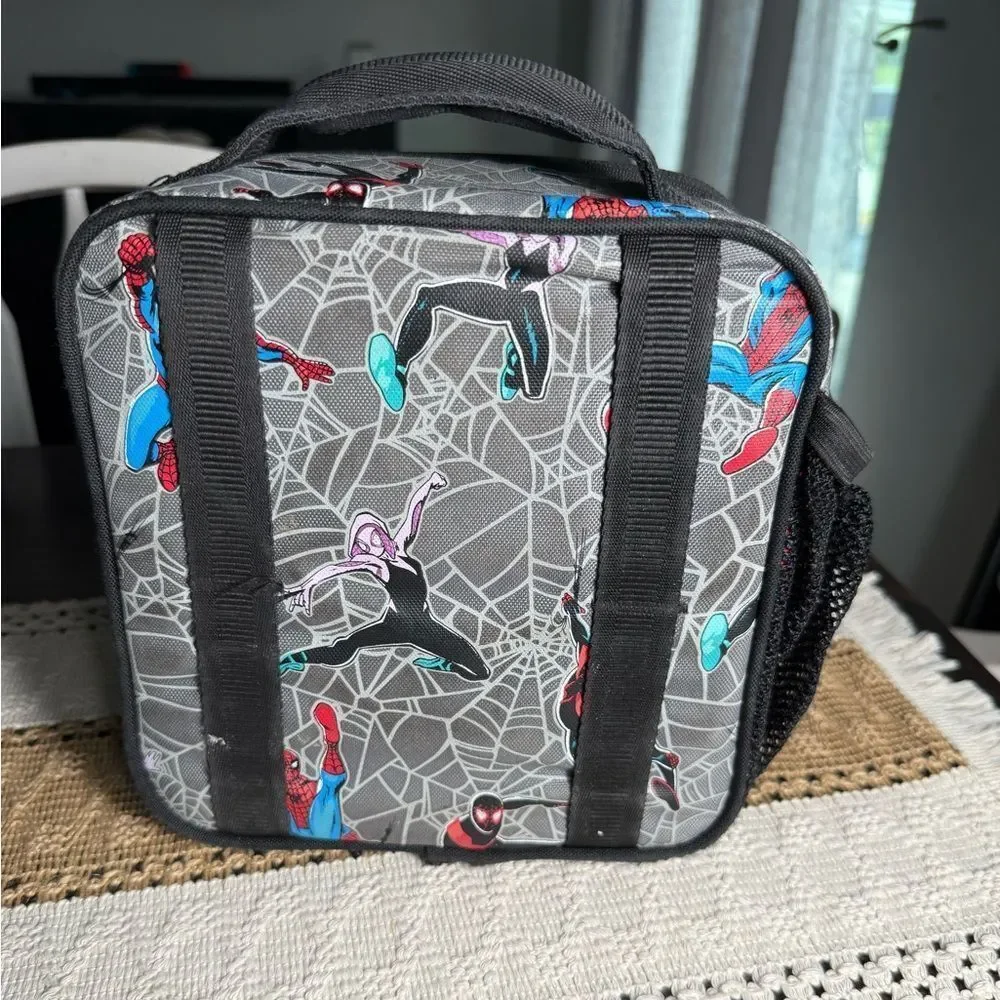 Pottery Barn Kids Sebastian Spidey & Friends Back Pack Lunch Box Set - Picture 9 of 11